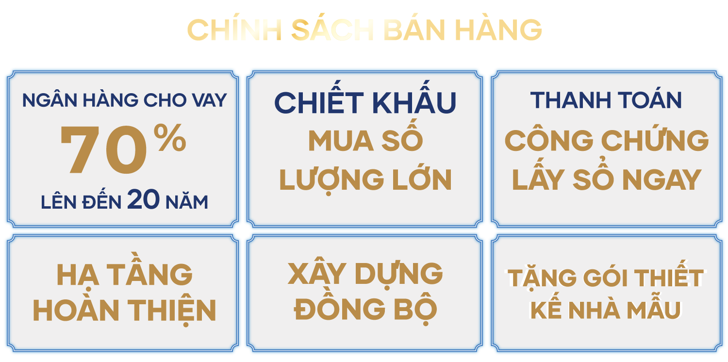 Chính sách bán hàng đất nền khu đô thị 45 HA Hà Tiên